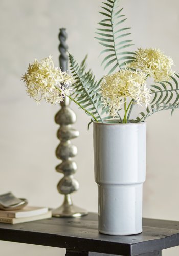 BLOOMINGVILLE Marji Vase, Hvid, Stentj
