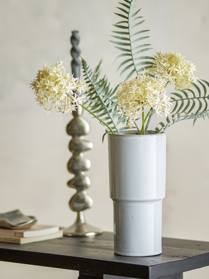 BLOOMINGVILLE Marji Vase, Hvid, Stentj