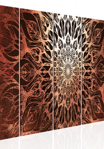 ARTGEIST billede, 5-delt - Hypnosis Orange Narrow - Flere strrelser