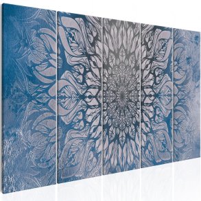 ARTGEIST billede, 5-delt - Hypnosis Blue Narrow - Flere strrelser