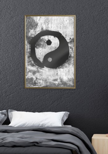 ARTGEIST Plakat med ramme - Complementarity of Opposites