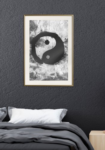 ARTGEIST Plakat med ramme - Complementarity of Opposites