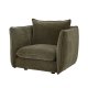 BLOOMINGVILLE Austin loungestol, m. armln - grn genanvendt polyester og sort nylon