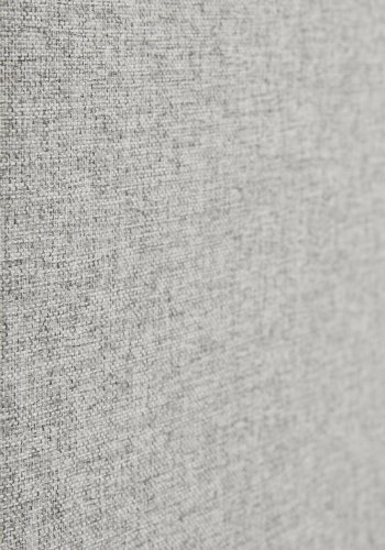 Plain sengegavl, hjdejusterbar - lysegr polyester stof (L:120)