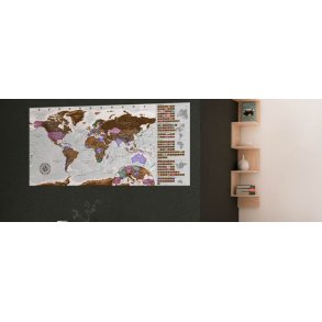 Plakat - Verdenskort