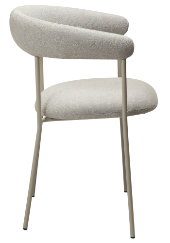 DAN-FORM Plenti lnestol - kashmir bouclé stof og kashmir stl