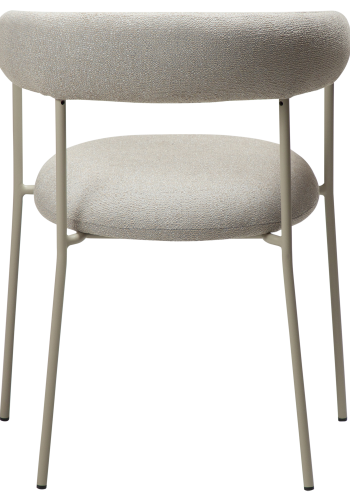 DAN-FORM Plenti lnestol - kashmir bouclé stof og kashmir stl