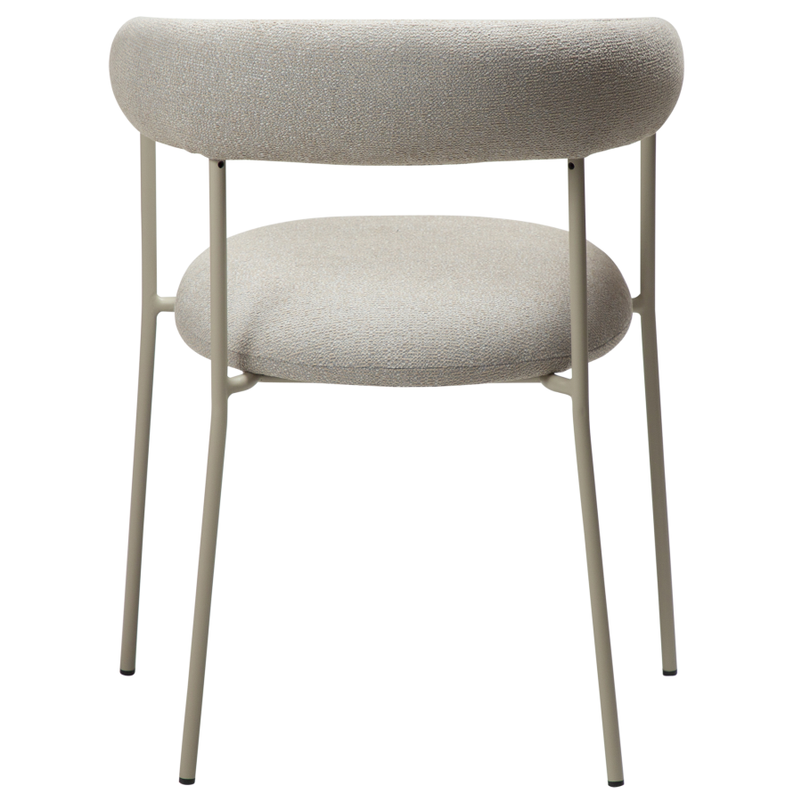 DAN-FORM Plenti lnestol - kashmir bouclé stof og kashmir stl