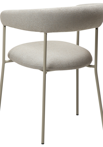 DAN-FORM Plenti lnestol - kashmir bouclé stof og kashmir stl