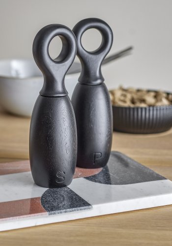 BLOOMINGVILLE Martim Salt & Peberkvrn, Sort, Gummitr