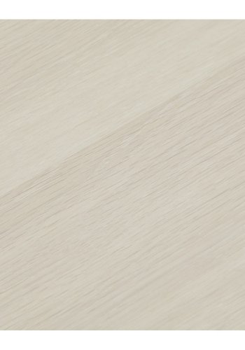 Porto TV-bord, m. 2 lger, 1 skuffe, 2 hylder, 1 rum - hvidolieret egetrsfinér og tr (160x42)