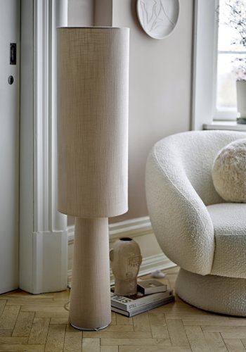 BLOOMINGVILLE Emmie gulvlampe - natur hr