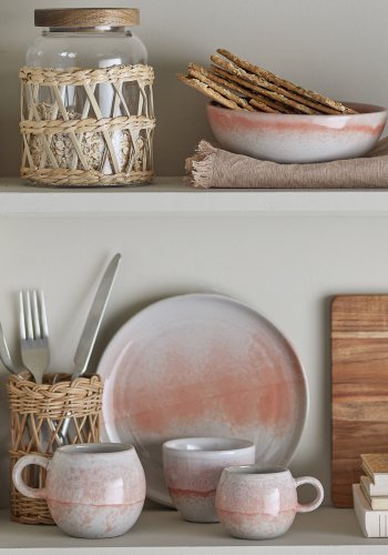 BLOOMINGVILLE Paula Espressokop, Orange, Stentj