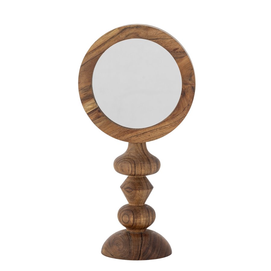 BLOOMINGVILLE Malukka Bordspejl, Brun, Akacie