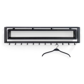 SPINDER DESIGN 120 School Black Edition knagerkke, m. 1 rum - sort stl