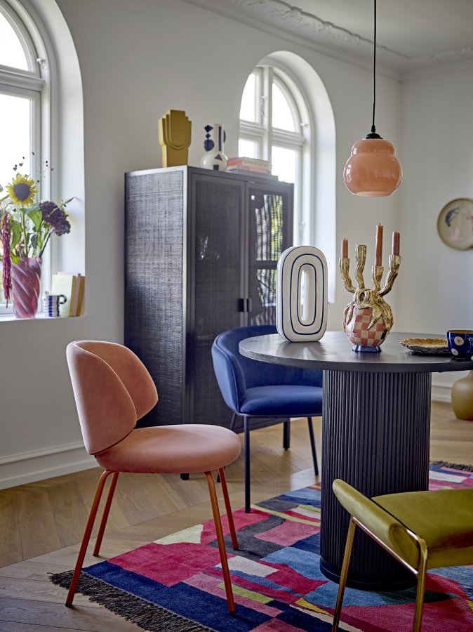 BLOOMINGVILLE Medusa Lysestage, Guld, Polyresin