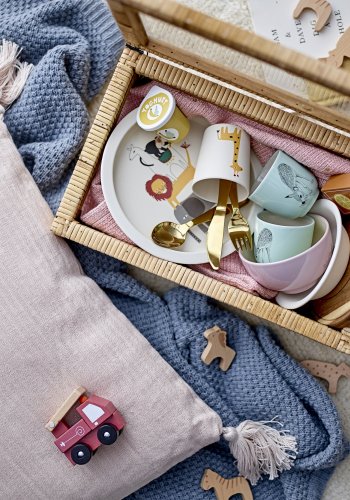 BLOOMINGVILLE Lally ske m/Lg, Natur, Rattan