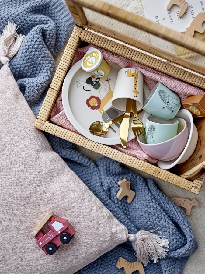 BLOOMINGVILLE Lally ske m/Lg, Natur, Rattan