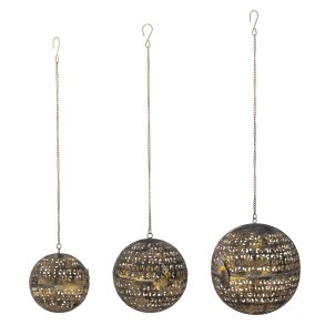 BLOOMINGVILLE Lumie Deko, Brass, Metal