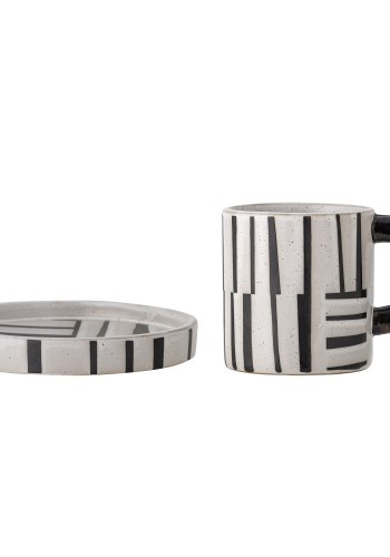 BLOOMINGVILLE Frankie Kop m/underkop, Sort, Stentj