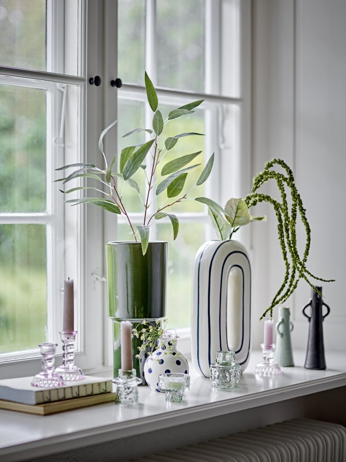 BLOOMINGVILLE Marji Vase, Grn, Stentj