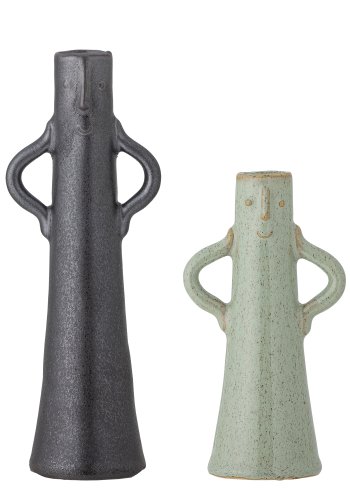 BLOOMINGVILLE Rhett Vase, Grn, Stentj