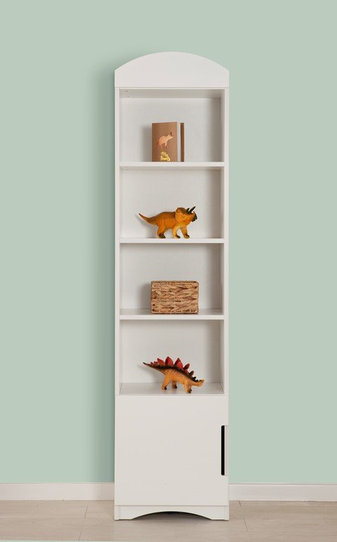 Classic brnereol, m. 1 lge - hvid laminat og MDF