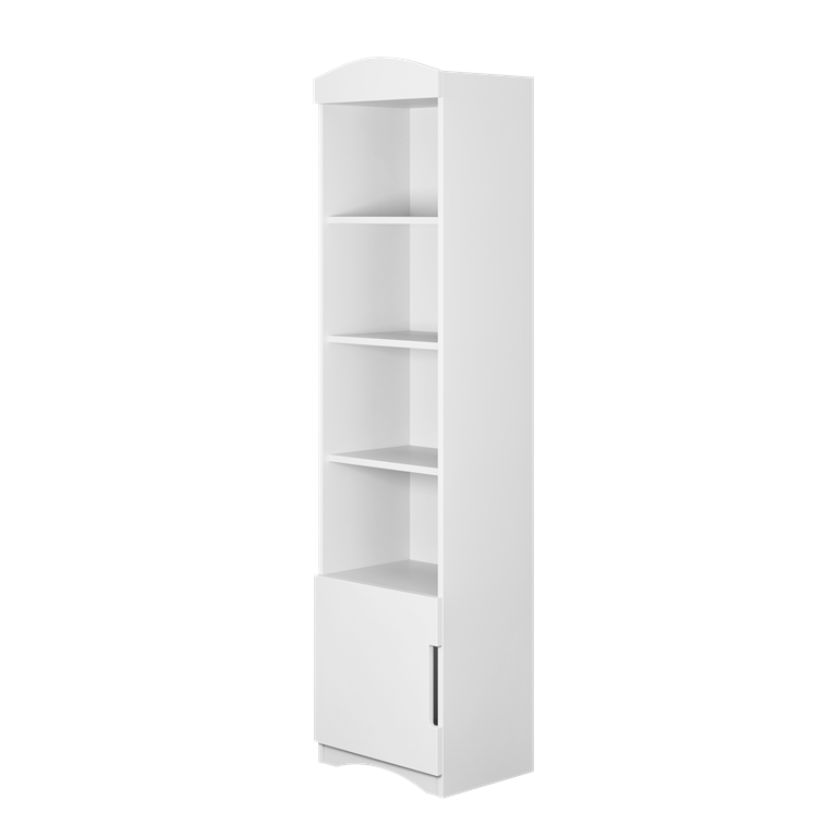 Classic brnereol, m. 1 lge - hvid laminat og MDF