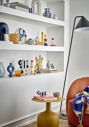 BLOOMINGVILLE Pradi Loungestol, Orange, Polyester