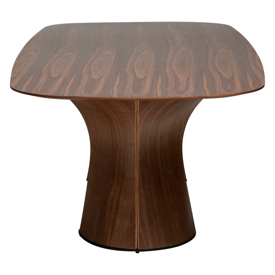 DANFORM Root spisebord, rektangulr - brun valndfinér (220x110)