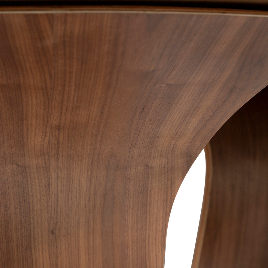 DANFORM Root spisebord, rektangulr - brun valndfinér (220x110)