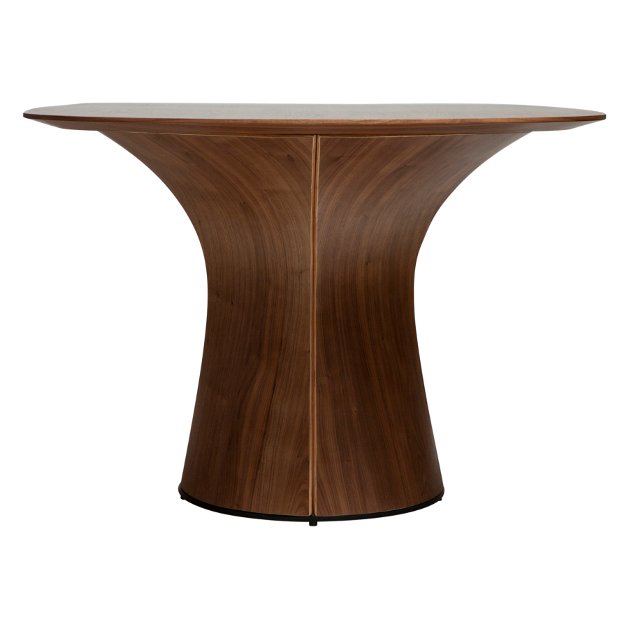 DANFORM Root spisebord, rektangulr - brun valndfinér (220x110)