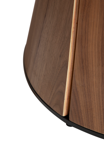 DANFORM Root spisebord, rektangulr - brun valndfinér (220x110)