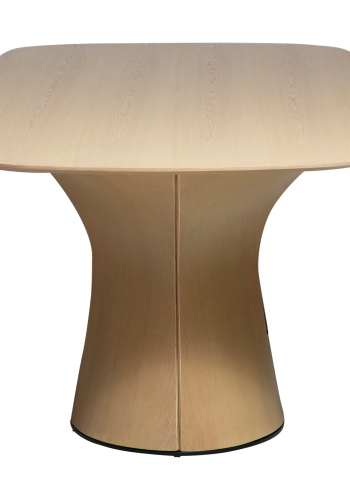 DANFORM Root spisebord, rektangulr - hvidkalket egetrsfinér (220x110)