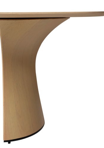 DANFORM Root spisebord, rektangulr - hvidkalket egetrsfinér (220x110)