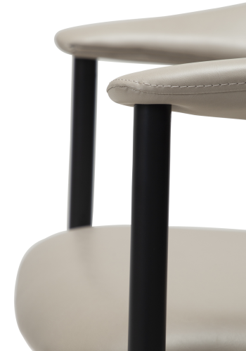 DAN-FORM ROVER Lnestol Cashmere art. lder med sorte ben