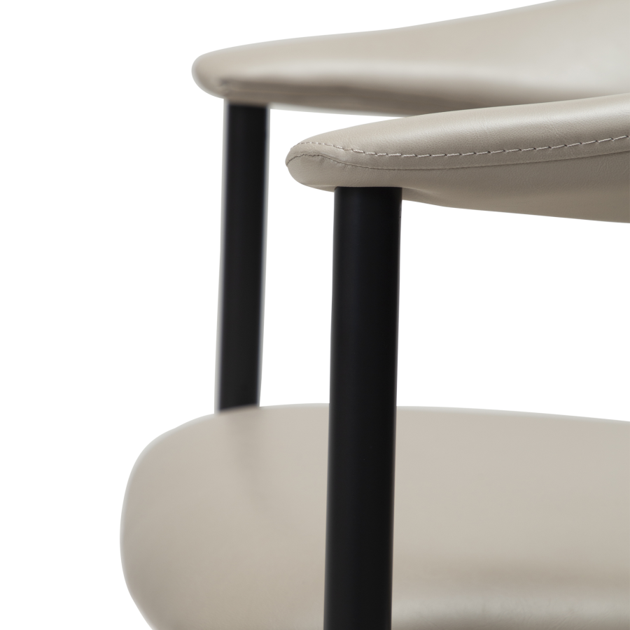 DAN-FORM ROVER Lnestol Cashmere art. lder med sorte ben