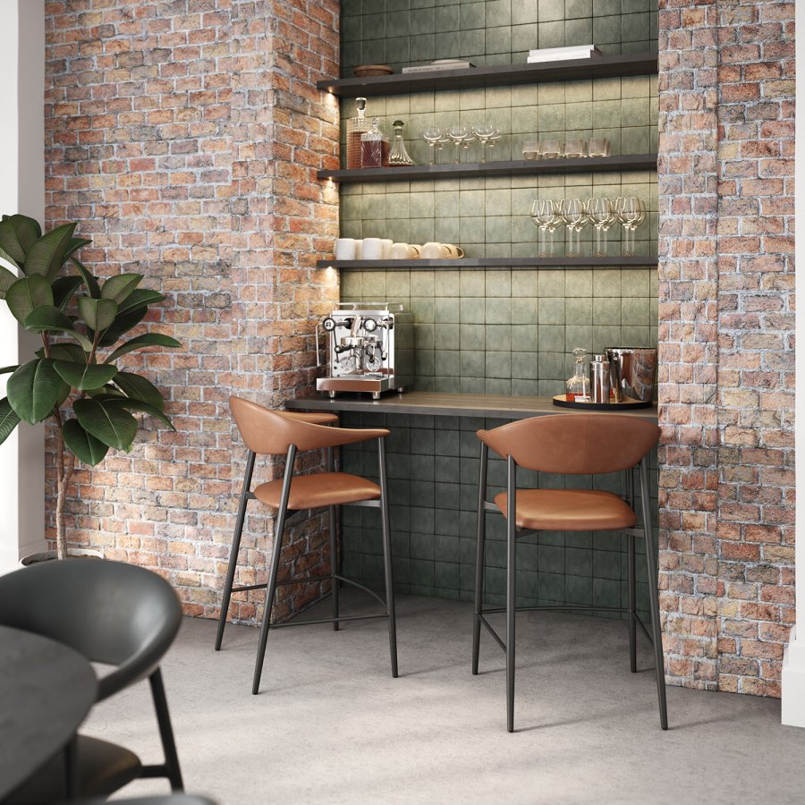 DAN-FORM ROVER Bordskammel Cashmere art. lder m. sorte ben