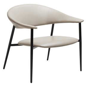 DAN-FORM ROVER Lounge Chair Cashmere art. lder med sorte ben