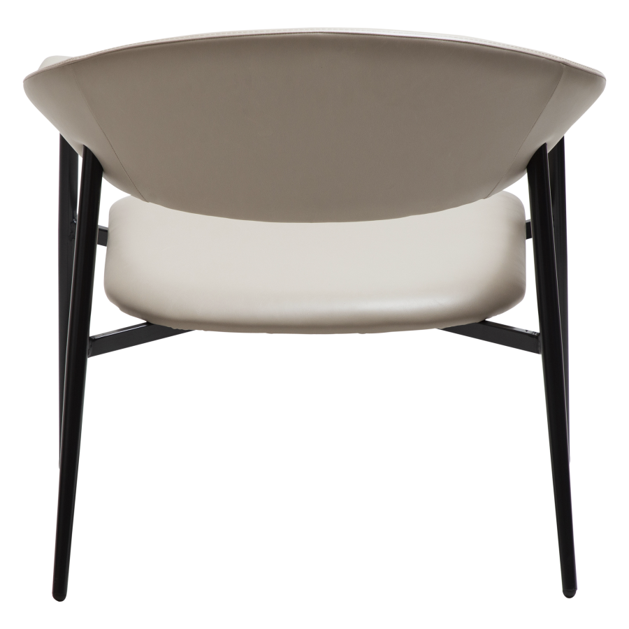 DAN-FORM ROVER Lounge Chair Cashmere art. lder med sorte ben