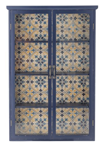 CREATIVE COLLECTION Hazem Skab, Bl, Fyrretr