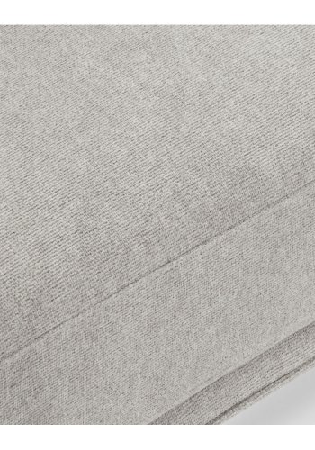 Selena 3 pers. sofa - gr stof og sort metal