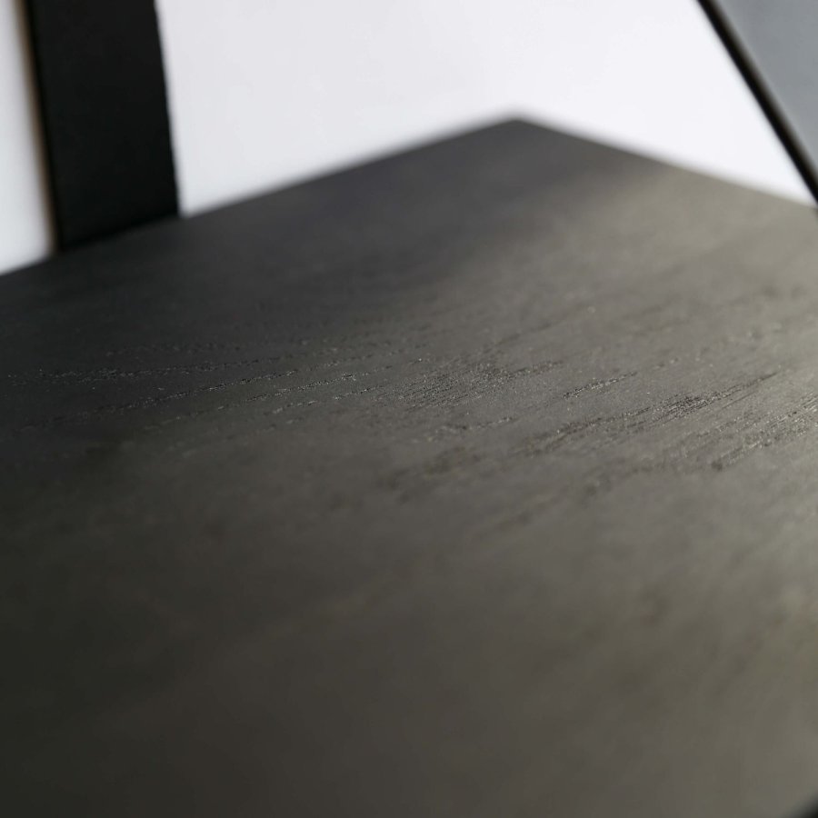 NocNoi Harre Vig vghylde - sort olieret egetr m. sort lderstrop, 50-100