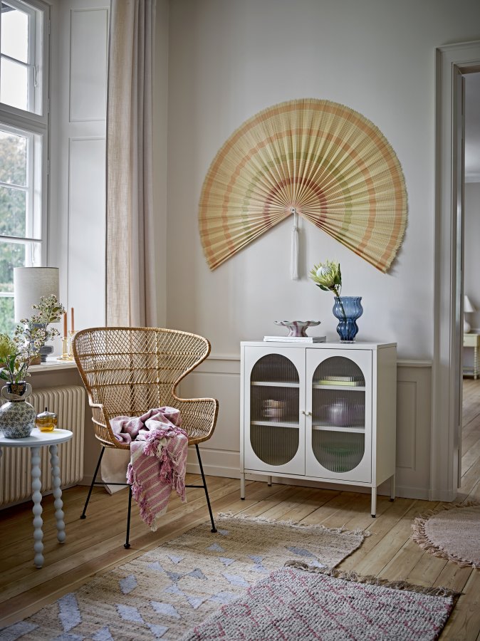 BLOOMINGVILLE Zanna Vase, Bl, Glas