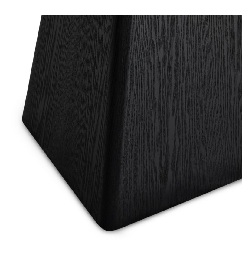 Star spisebord, rektangulr - sort egefinér (90x180)