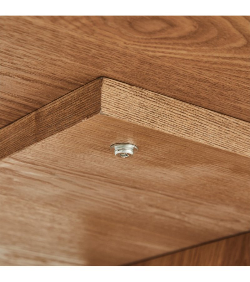 Star spisebord, rektangulr - natur egefinér (90x180)