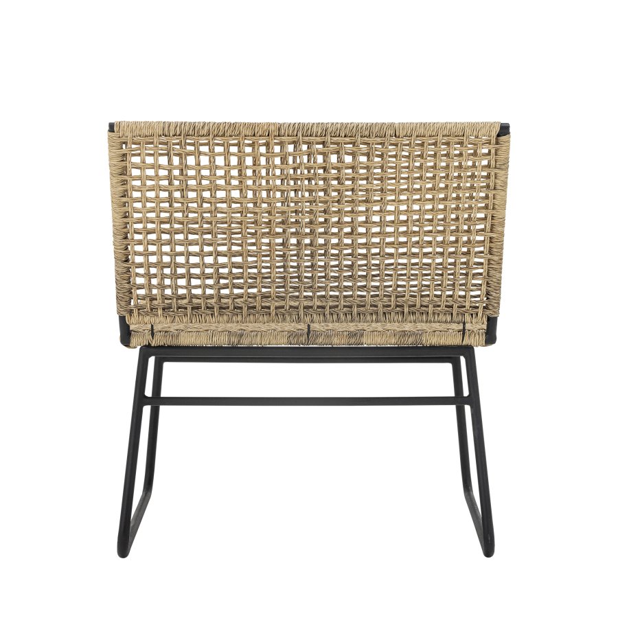 BLOOMINGVILLE Vallone udendrs loungestol - natur polyrattan og metal