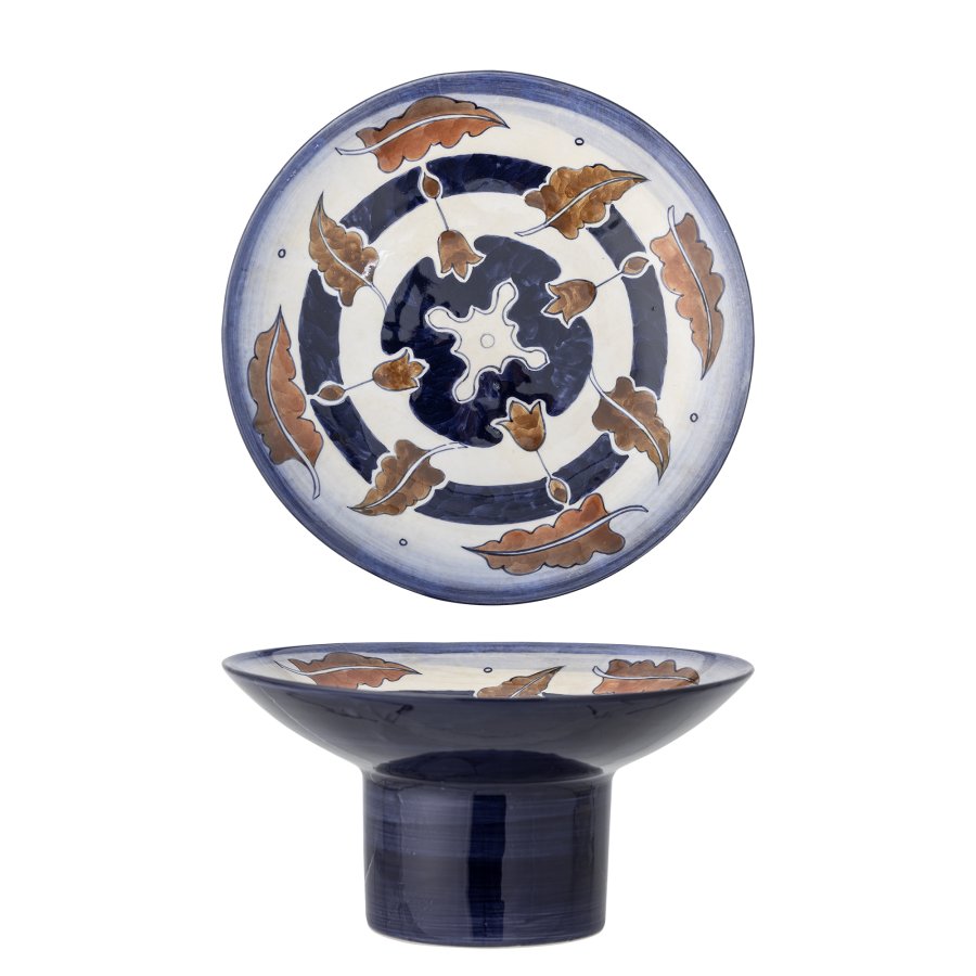 BLOOMINGVILLE Myrna opsats - bl og brun stentj