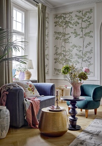 CREATIVE COLLECTION Ruperta Loungestol, Grn, Polyester