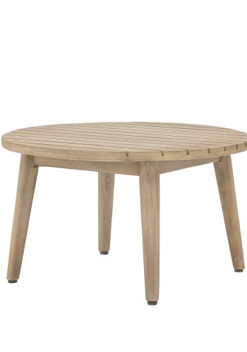 BLOOMINGVILLE Sorrento udendrs sofabord, rund - natur akacietr (64)